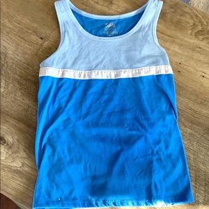 Flowy justice size 10 tank top